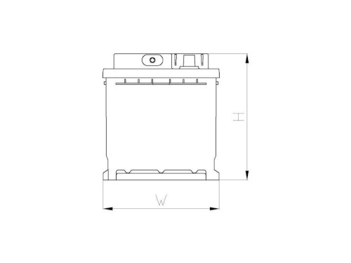 Autobaterie 12V  75Ah AUTOPART GALAXY SILVER 750A 278x175x175mm